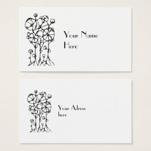 Handtekening - Abstracte structuurgroep 1 Visitekaartje