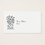 Handtekening - Abstracte structuurgroep 1 Visitekaartje (Achterkant)