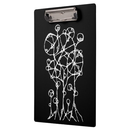 Handtekening - Abstracte structuurgroep 2 Klembord (Links)