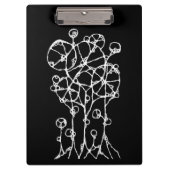 Handtekening - Abstracte structuurgroep 2 Klembord (Voorkant)