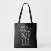 Handtekening - Abstracte structuurgroep 2 Tote Bag (Voorkant)