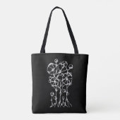 Handtekening - Abstracte structuurgroep 2 Tote Bag (Achterkant)