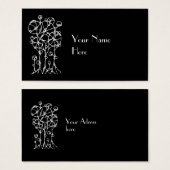 Handtekening - Abstracte structuurgroep 2 Visitekaartje (Voorkant /achterkant)