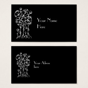 Handtekening - Abstracte structuurgroep 2 Visitekaartje