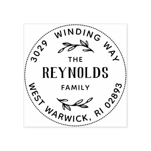 Handtekening adres tweegigs rubberstempel (Afrduk)