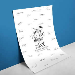 Handtekening Afstuderen met één graad voor Hotter Poster
