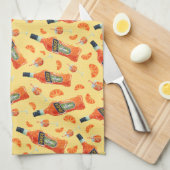 Handtekening Aperol Spritz Cocktail Hour Tea Towel Theedoek (Quarter Fold)