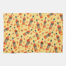 Handtekening Aperol Spritz Cocktail Hour Tea Towel Theedoek