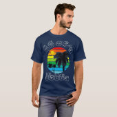 Handtekening ASL Sign Language Clothes Beach Deaf  T-shirt (Voorkant volledig)