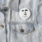 Handtekening Barack Obama Ronde Button 5,7 Cm (In situ)