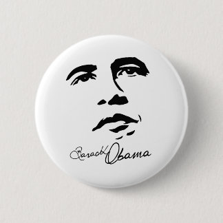 Handtekening Barack Obama Ronde Button 5,7 Cm
