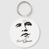 Handtekening Barack Obama Sleutelhanger (Voorkant)