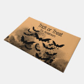 Handtekening Batty Trick or treat Deurmat (Schuin)