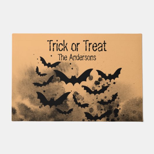 Handtekening Batty Trick or treat Deurmat (Voorkant)
