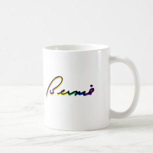 Handtekening Bernie Sanders Pride Regenboog - LGBT Koffiemok