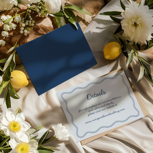 Handtekening  blauw Handschrift Details Informatiekaartje