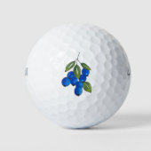 Handtekening Blauwbes Golfballen (Voorkant)
