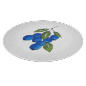 Handtekening Blauwbes Snijplank (Hoek)