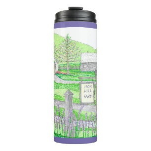 Handtekening Boerderij Lavender Thermal Tumbler Thermosbeker