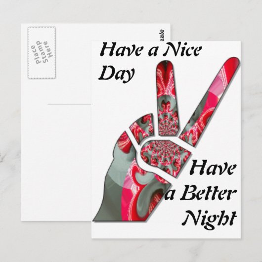 Handtekening Briefkaart (Voorkant / Achterkant)