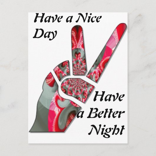 Handtekening Briefkaart (Voorkant)