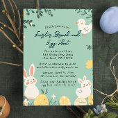Handtekening Brunch en Easter Egg Hunt Kaart
