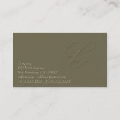 Handtekening C Visitekaartje (Achterkant)