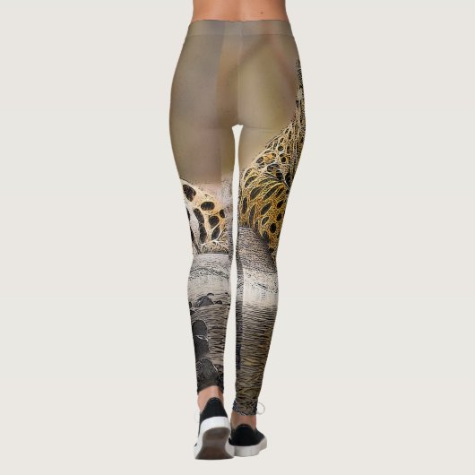 Handtekening Cheetah Print Legging (Achterkant)
