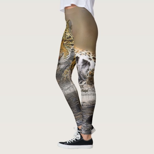 Handtekening Cheetah Print Legging (Links)