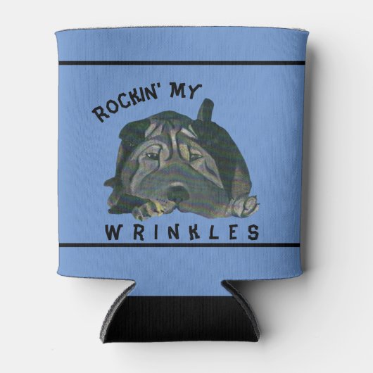 Handtekening Chinese Shar-Pei-Koelbox Blikjeskoeler (Voorkant)