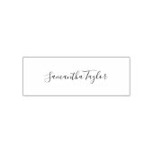 Handtekening Cursief script naam bedrijfseigenaar Zelfinktende Stempel (Design)