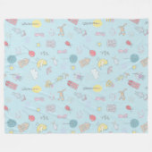 Handtekening Cute Stuff ID360 Fleece Deken (Voorkant (Horizontaal))