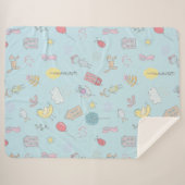 Handtekening Cute Stuff ID360 Sherpa Deken (Voorkant (horizontaal))