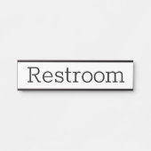 Handtekening deurmerken Naam Bord Deurbordje (Voorkant)