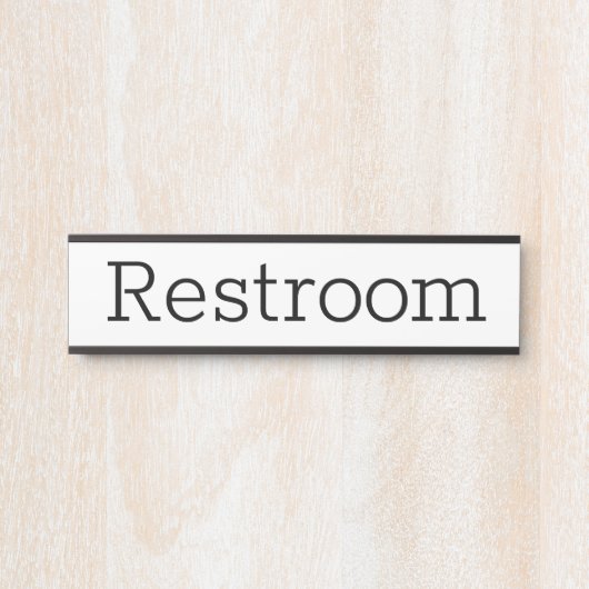 Handtekening deurmerken Naam Bord Deurbordje (Voorkant)