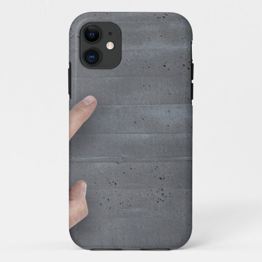 Handtekening die concept op de sjabloon van de exe Case-Mate iPhone case (Achterkant)