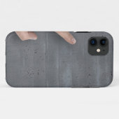 Handtekening die concept op de sjabloon van de exe Case-Mate iPhone case (Achterkant (horizontaal))
