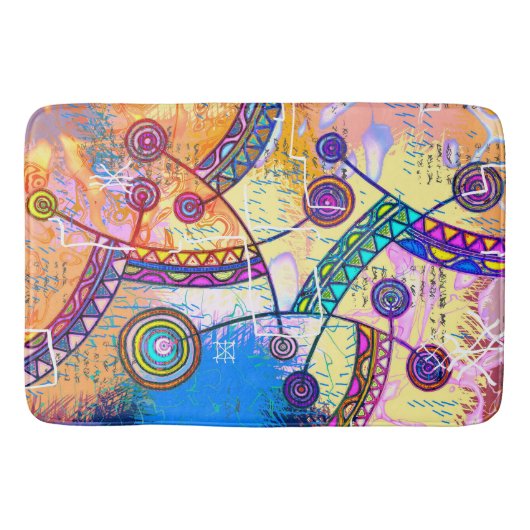 Handtekening door EDDArt - Dream-schaal 1 Badmat (Voorkant)