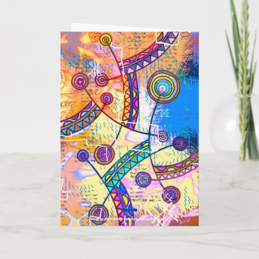 Handtekening door EDDArt - Dream-schaal 1 Kaart (Achterkant)