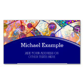 Handtekening door EDDArt - Dream-schaal 1 Magnetisch Visitekaartje (Voorkant)