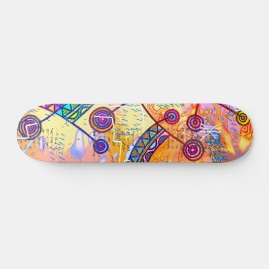 Handtekening door EDDArt - Dream-schaal 1 Persoonlijk Skateboard (Horizontaal)
