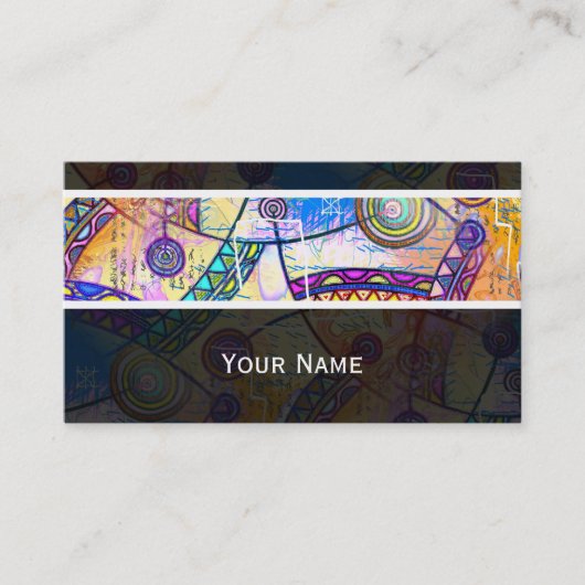 Handtekening door EDDArt - Dream-schaal 1 Visitekaartje (Voorkant)