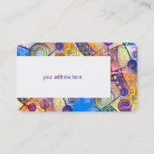 Handtekening door EDDArt - Dream-schaal 1 Visitekaartje (Achterkant)