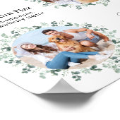 Handtekening Drankjes Elegant Huwelijk van huisdie Poster (Hoek)