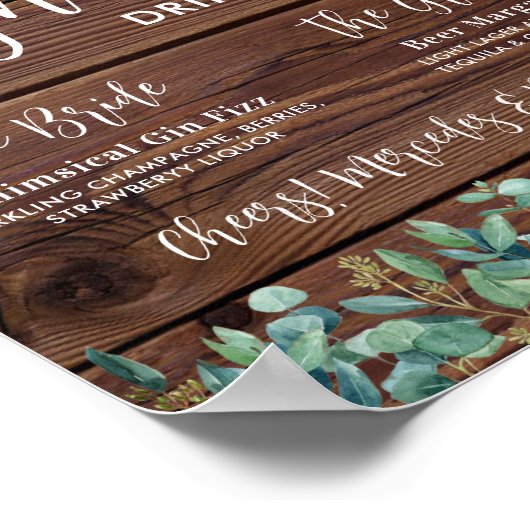 Handtekening Drankjes Groene Decoratie Slingerlamp (Hoek)