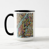 Handtekening Drawn Map van New York City Mok (Links)