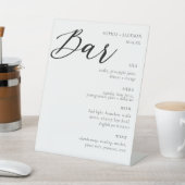 Handtekening Drink van legant weddenschap Reclamebord Met Voetstuk (Insitu)