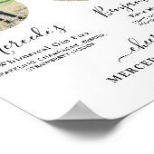 Handtekening Drinken Elegant Aangepaste voetbool v Poster (Hoek)