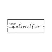 Handtekening Duitse familie Rubberstempel (Afrduk)