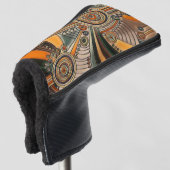 Handtekening EDDArt - Gedachtechten 1 Golfheadcover (3/4 voorkant)